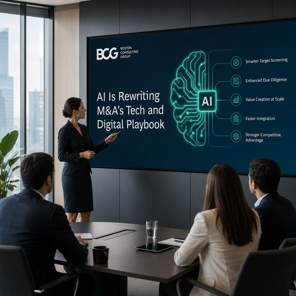 AI Is Transforming M&A Strategies and Practices