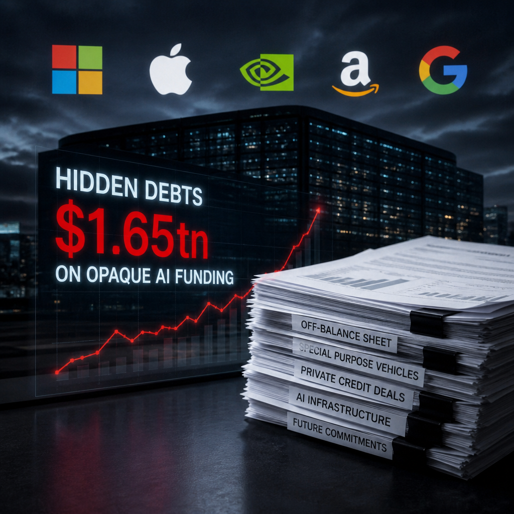 Unveiling the Hidden Debts of US Tech Giants in AI Funding: A $1.65 Trillion Quandary